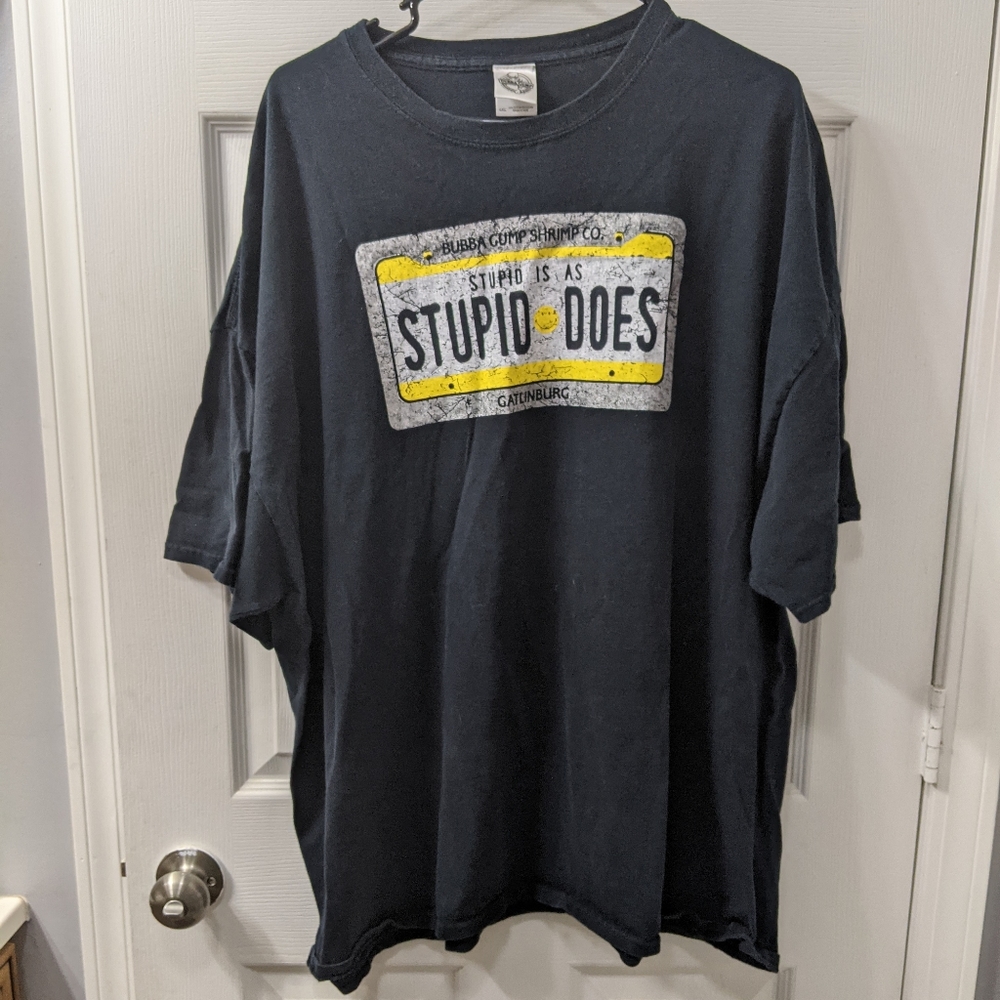 Men's 4XL bubba Gump tshirt